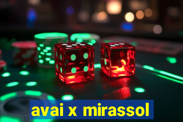 avai x mirassol