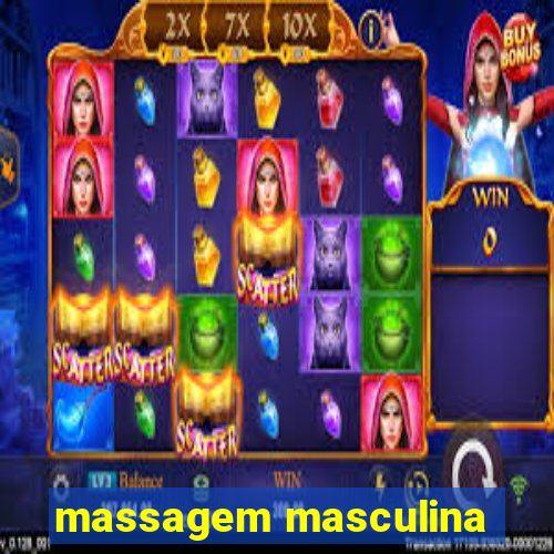 massagem masculina