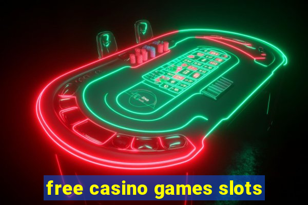 free casino games slots