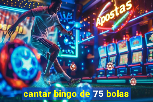 cantar bingo de 75 bolas