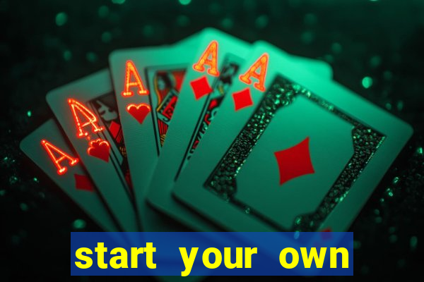 start your own casino website