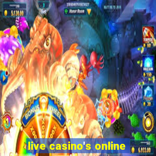 live casino's online