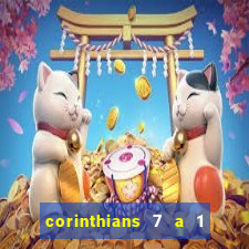 corinthians 7 a 1 no santos