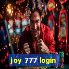 joy 777 login