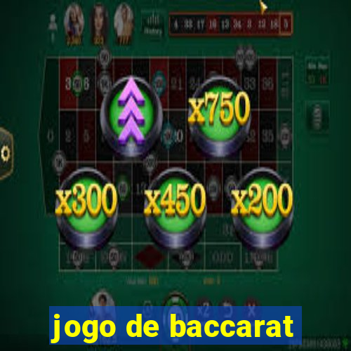 jogo de baccarat