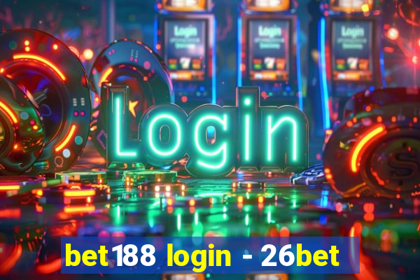 bet188 login - 26bet