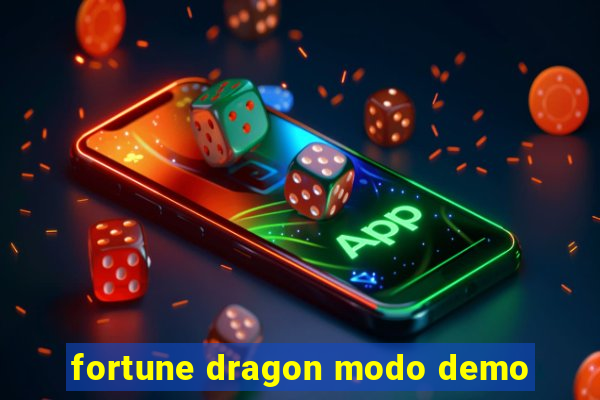 fortune dragon modo demo