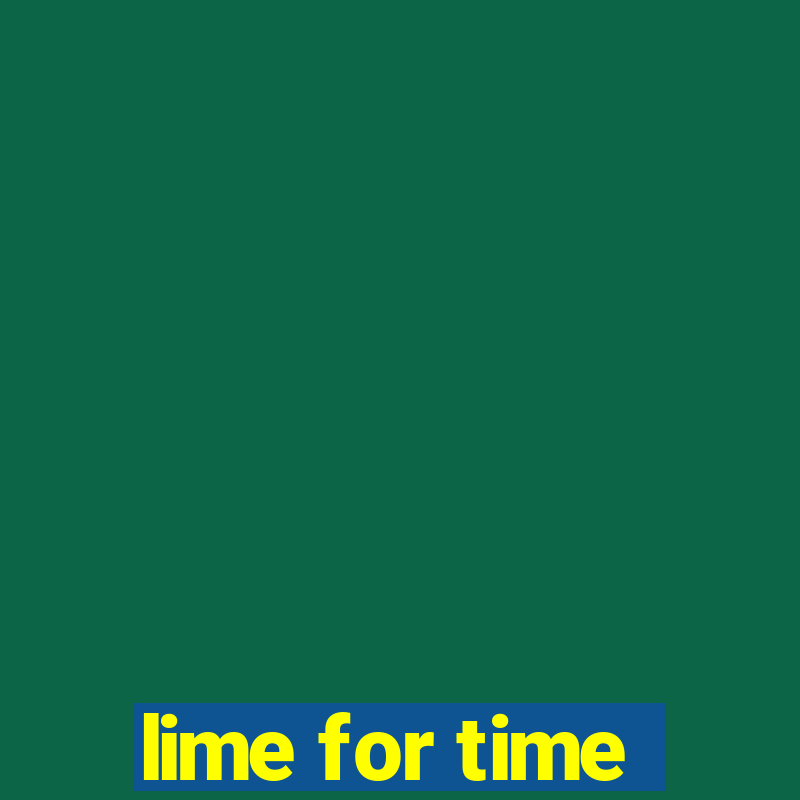 lime for time