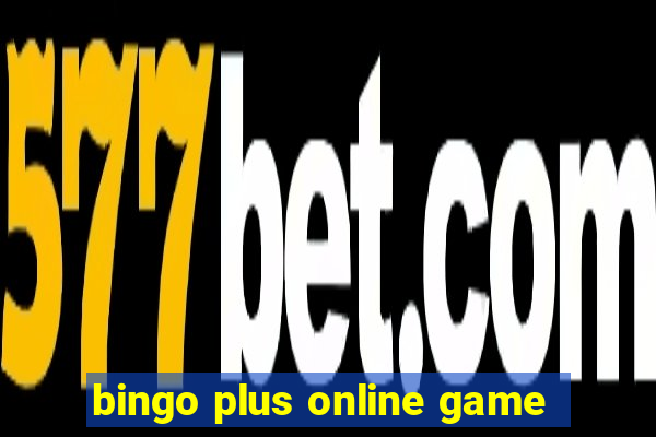 bingo plus online game