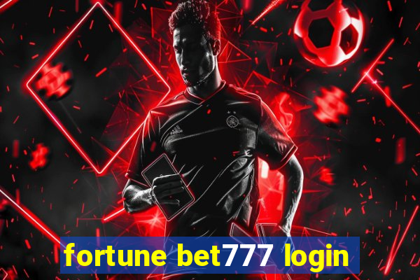 fortune bet777 login