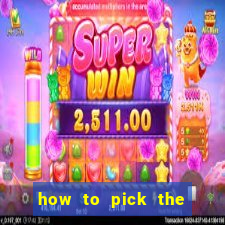 how to pick the right slot machine to win