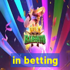 in betting