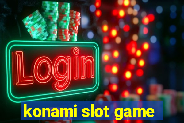 konami slot game