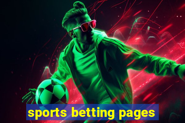 sports betting pages