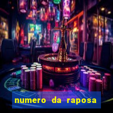 numero da raposa jogo do bicho