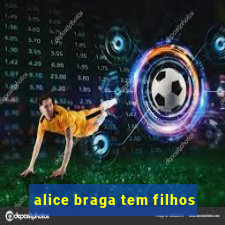 alice braga tem filhos