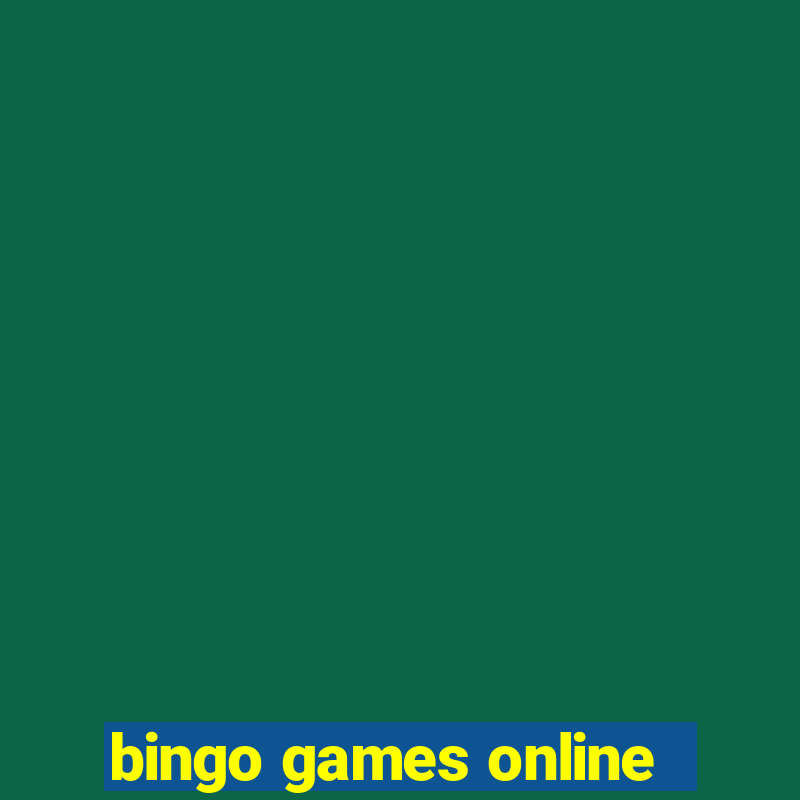 bingo games online