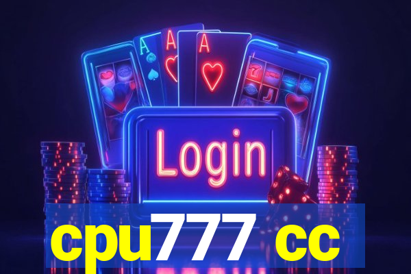 cpu777 cc