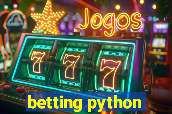 betting python