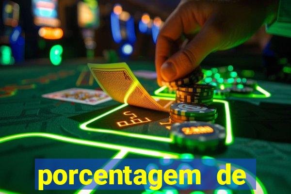 porcentagem de jogos slot