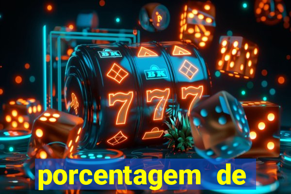 porcentagem de jogos slot