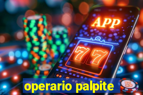 operario palpite