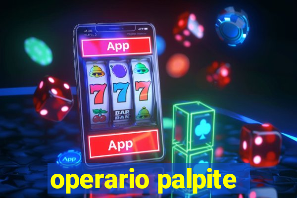 operario palpite