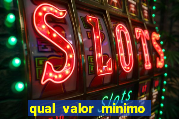 qual valor minimo para jogar no tigrinho