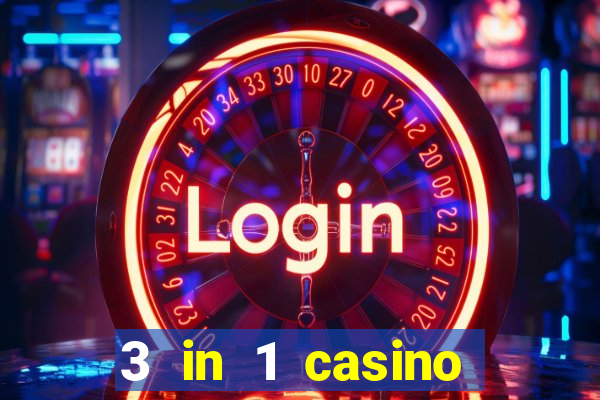 3 in 1 casino game table