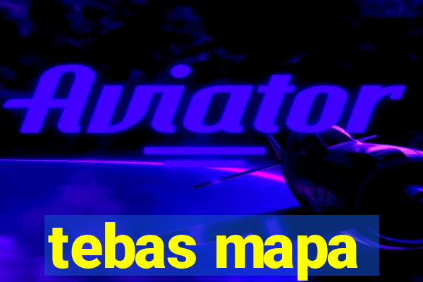 tebas mapa