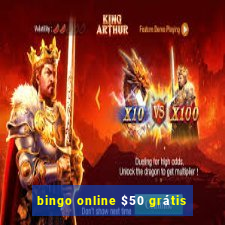 bingo online $50 grátis