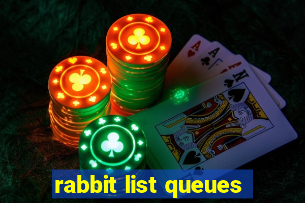 rabbit list queues