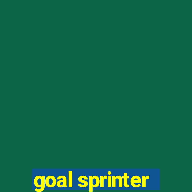 goal sprinter