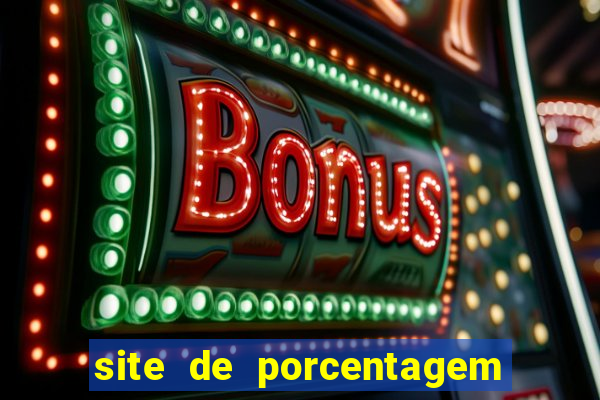 site de porcentagem de jogos pg slot