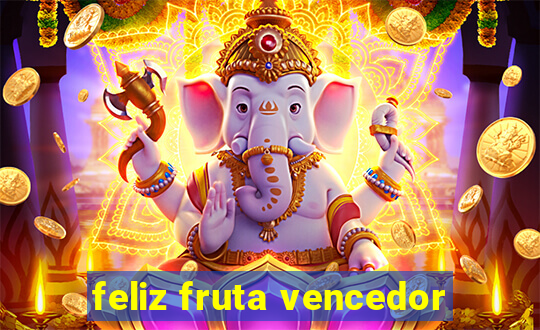 feliz fruta vencedor