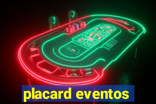 placard eventos