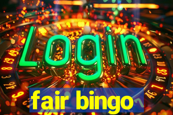 fair bingo