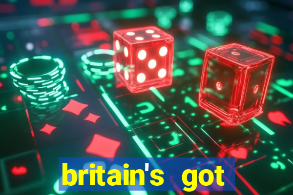 britain's got talent bingo