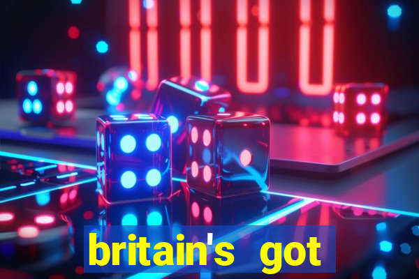 britain's got talent bingo