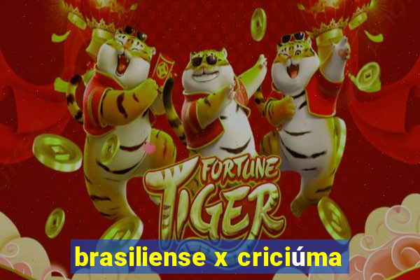 brasiliense x criciúma