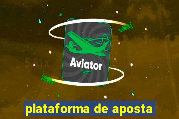 plataforma de aposta