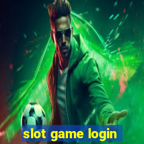 slot game login