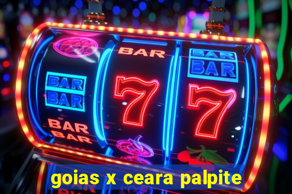 goias x ceara palpite