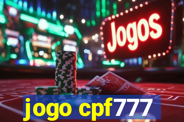 jogo cpf777