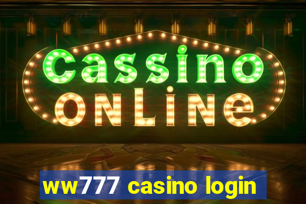 ww777 casino login