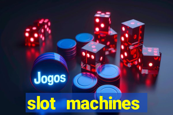 slot machines online casino