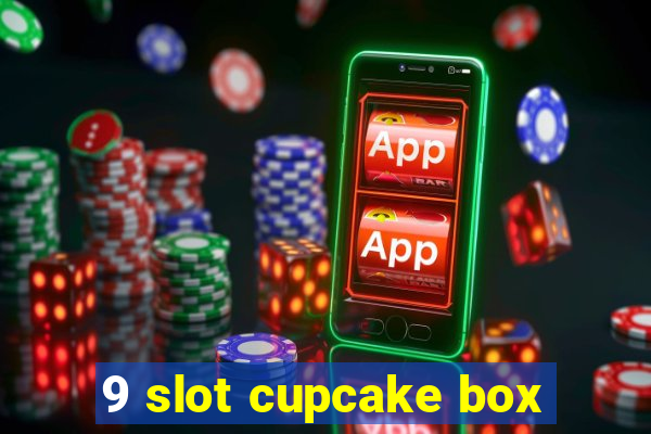 9 slot cupcake box