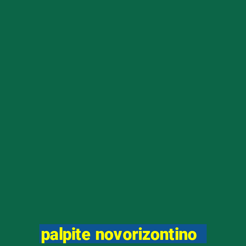 palpite novorizontino