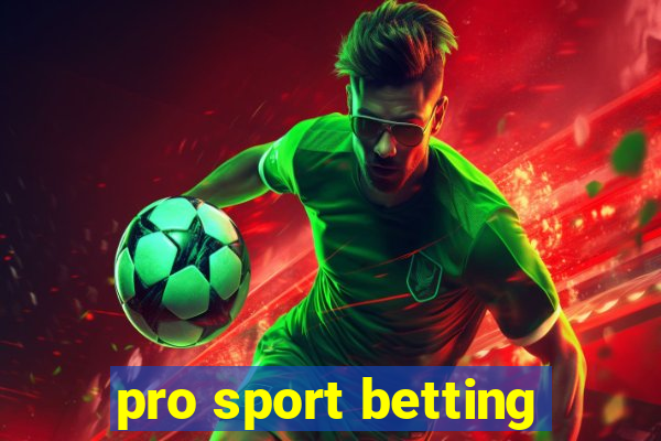 pro sport betting