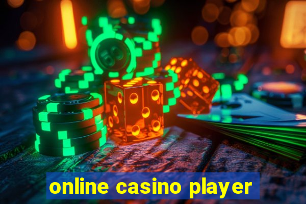 online casino player